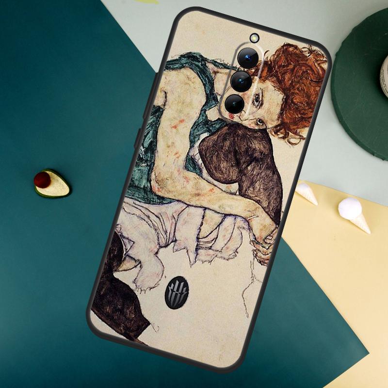 Egon Schiele Для ZTE Nubia Red Magic 8 9 8S 9S 10S Pro Plus 10 Air 6S 7S 7 Pro Red Magic 11 Pro Plus Чехол