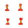 4pcs Cute Mini Lucky Snake Figurine Zodiac Snake Small Snake Ornament  Spring Festival