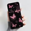 Пеналы с принтом для Nokia 110 4G 2024/HMD 110 4G/Nokia 125 4G 2024 Мягкий силиконовый черный чехол Милый цветочный мультяшный корпус