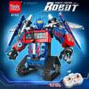 Mindy 2.4G Remote Control Robot Compatible with Lego Blocks - Assembly Toy for Students and Boys
