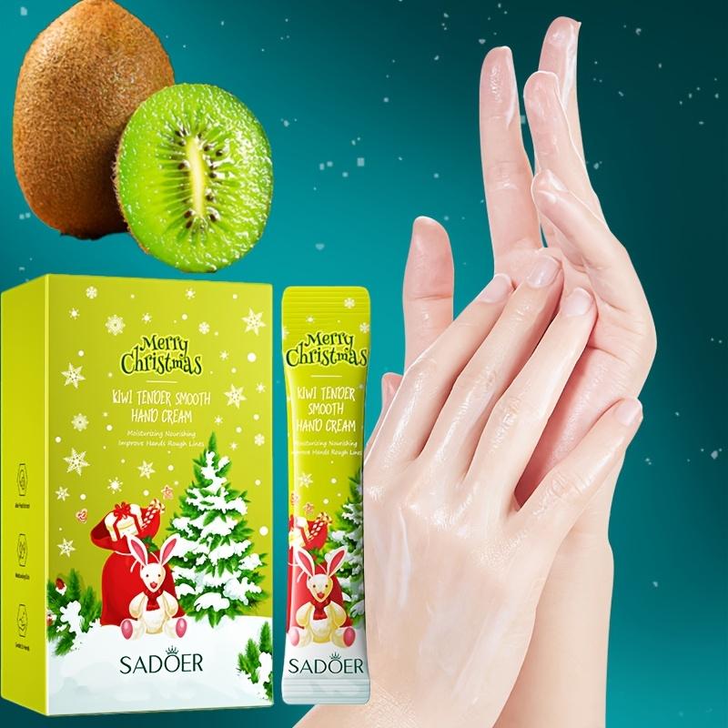 Christmas Kiwi Smooth Hand Cream Anti-cracking and Moisturizing Hand Cream - Niacinamide & Glycerin Formula, Moisturizing & Brightening Hand Cream