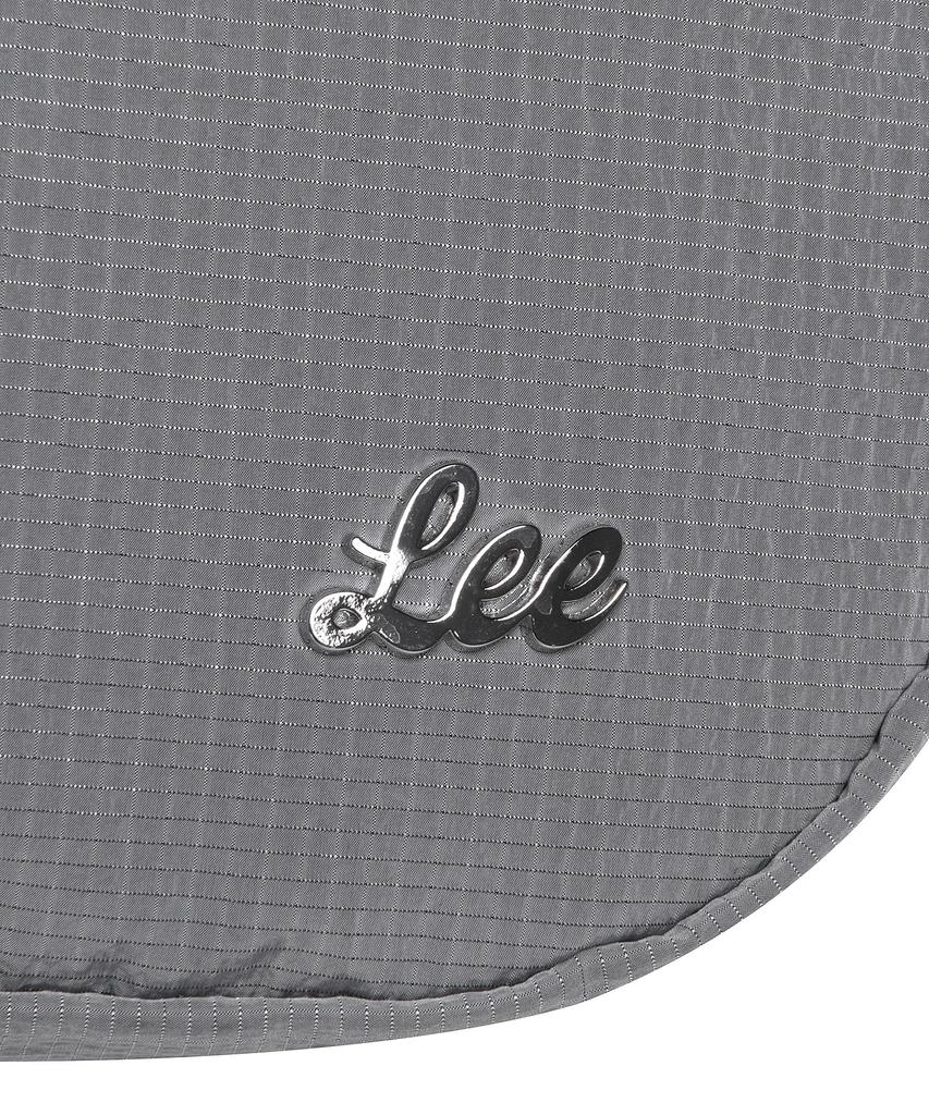 Сумка Lee из нейлона с драпировкой, светло-серая