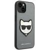 Чехол для iPhone 14 Plus Karl Lagerfeld Hardcase Saffiano Серебристый