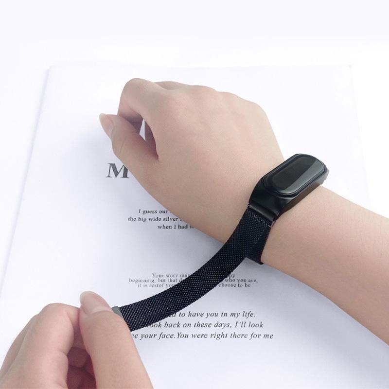 Миланский ремешок-петля для Xiaomi Mi Band 8 7 браслет из нержавеющей стали metel Correa Miband Band6 Band4 для Xiaomi Mi Band 3 4 5 6 7