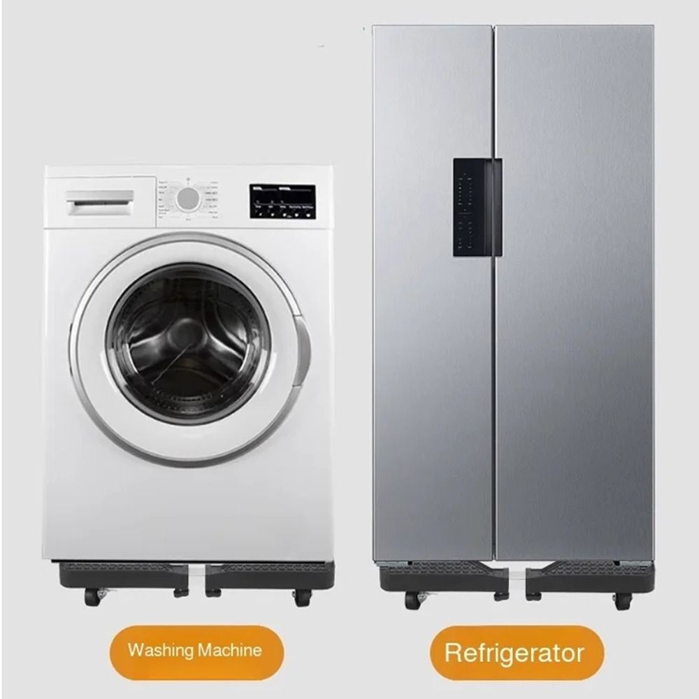 Регулируемая Универсальная Колесная Мобильная Стойка Выдвижной Держатель для Стиральной Машины Для Дома