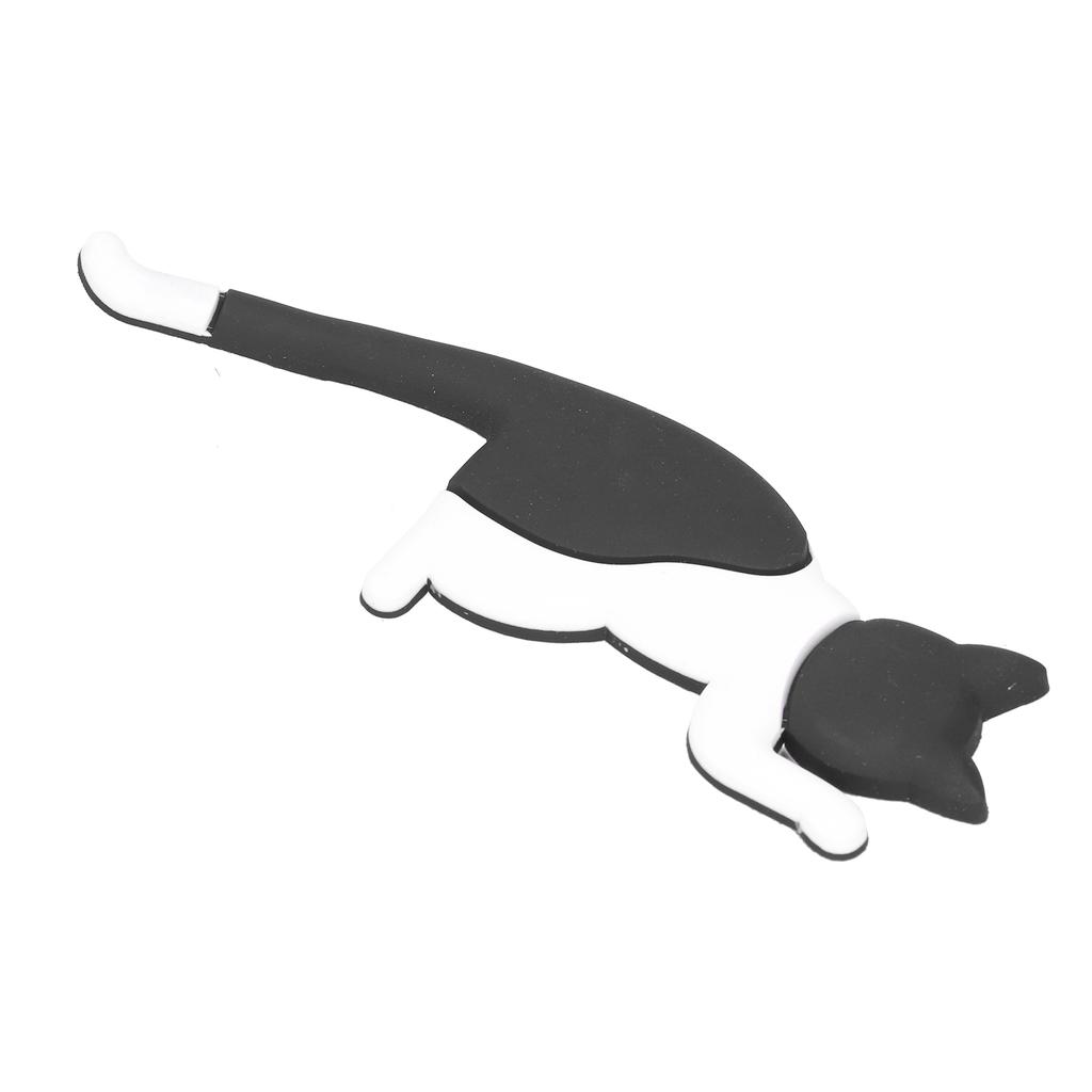 Магнит на холодильник Милый кот Форма Магнитный крючок для холодильника Украшение для холодильника для дома КухняA01