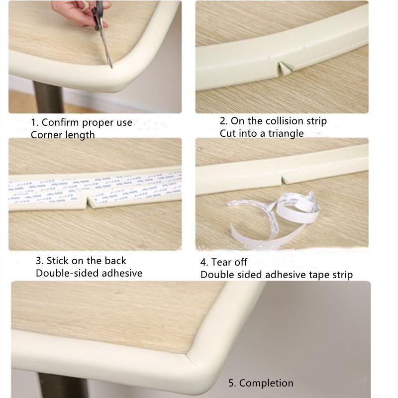 2M супер толстая детская мебель защита стола защитная лента для углов защитный бампер из пенопласта защита для детей