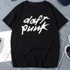Daft Punk Printed Man Tshirt Cool Electronic House Music Streetwear Dance DJ Tops Vintage Male Short Sleeve Clothing Ropa Hombre#Color(1)