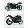 1/9 Kawasaki Ninja ZX-10R High Performance Superbike Alloy Metal Diecast Model Motorcycle Sound & Light High Simulation Collect