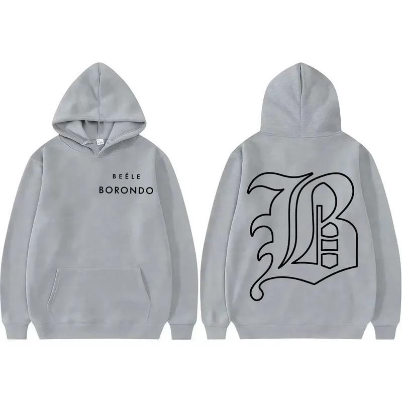 Европейский размер Rapero Beele Borondo Мужская футболка с логотипом Merch