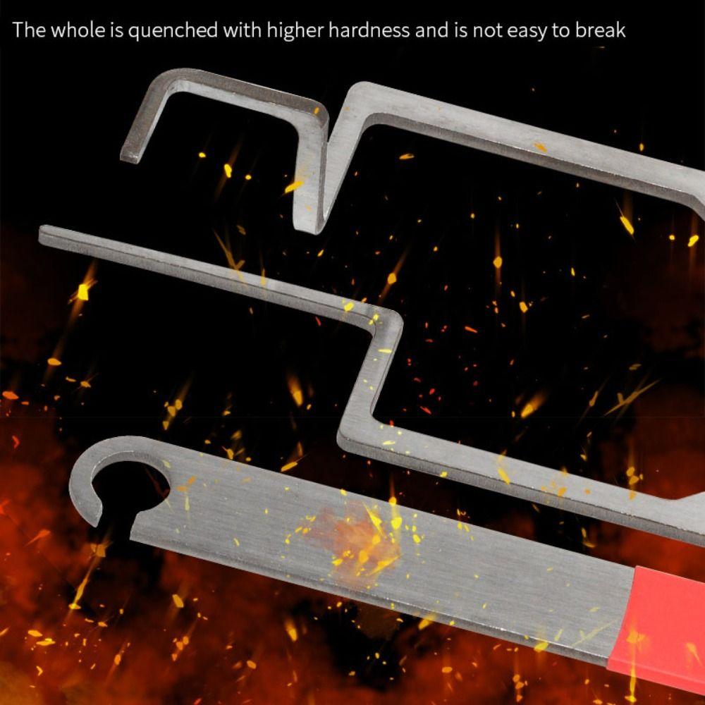 Компактный набор для взлома замков Нескользящие ключи для открывания дверей Окна с наружным открыванием