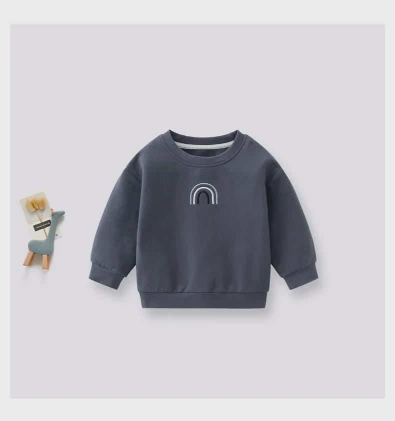 Stylish Baby Casual Round Neck Sweater for Boys & Girls - Autumn Pullover