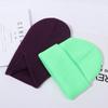 Ladies Casual Cap Solid Cute Winter Autumn Hats Knitted Beanies Warmer Bonnet Female Beanie Caps