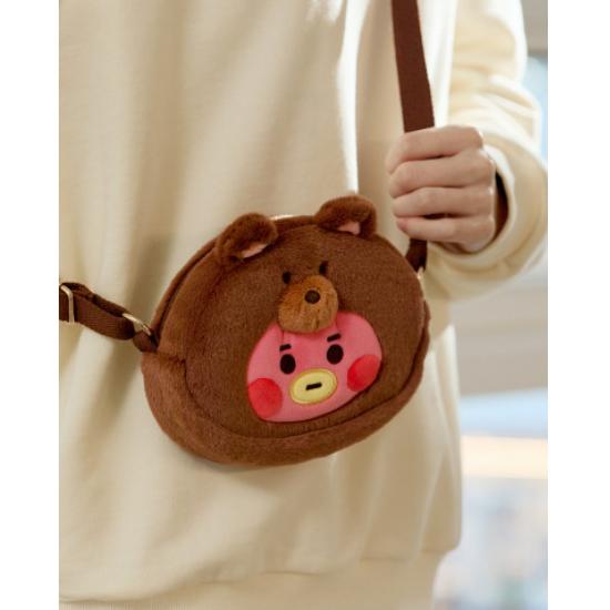 BT21 Сумка-переноска для куклы Baby Fluffy Face