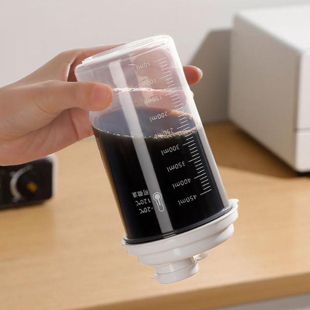 3 шт. Пластиковая бутылка для розлива 450 мл Герметичная прозрачная портативная чашка для воды со шкалой Нагреваемая емкость для стирального порошка Дорожная