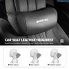 JYZ2   Car Neck Pillow Leather Pack Headrest Pain Relief Lumbar Pillow For Mercedes Benz AMG C180 C300 W124 W176 W177 C200 C260 GLC CLE