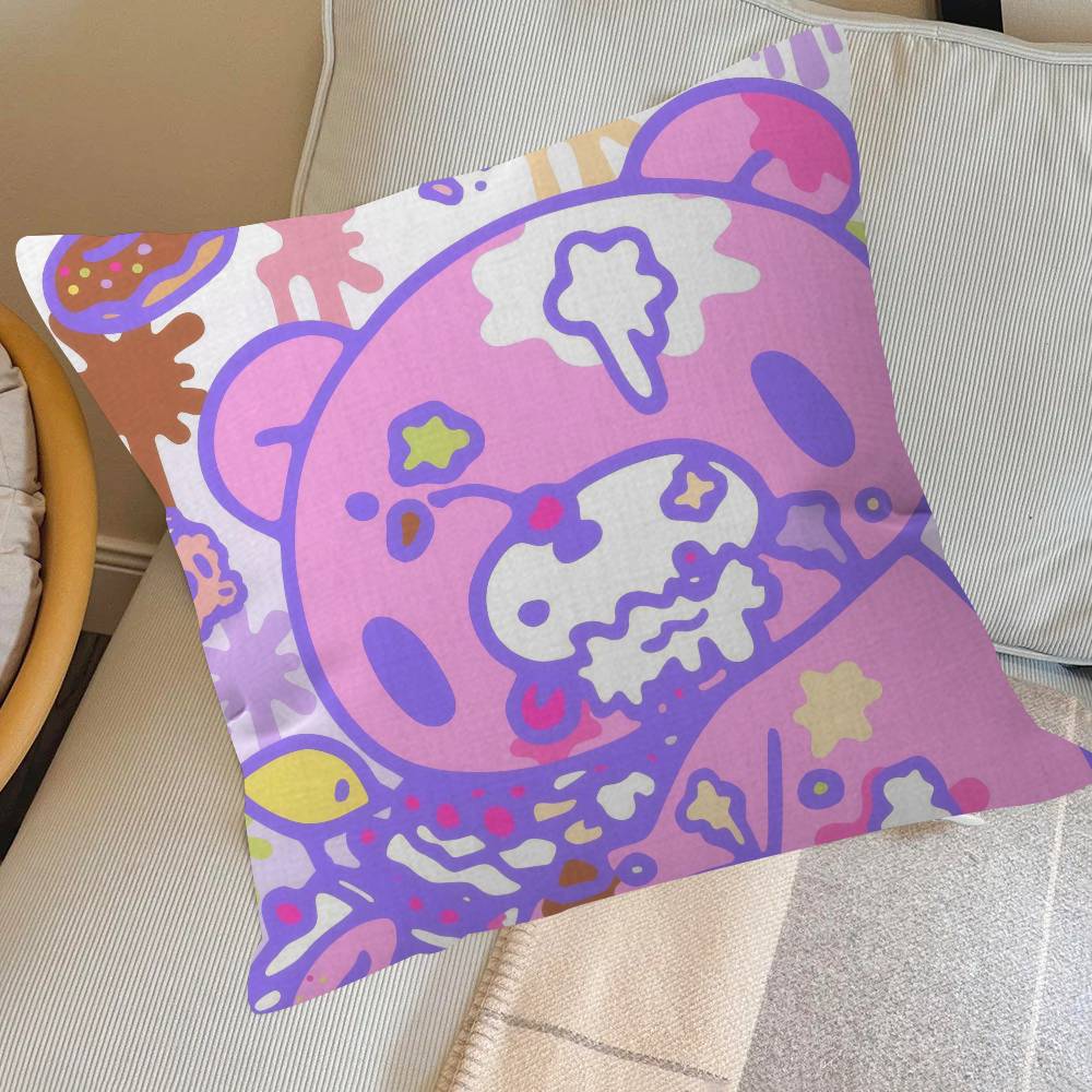 Мультяшная наволочка для подушки G-Gloomy Bear, чехол для подушки, обивка, диванная декоративная подушка, чехол для подушки для дома