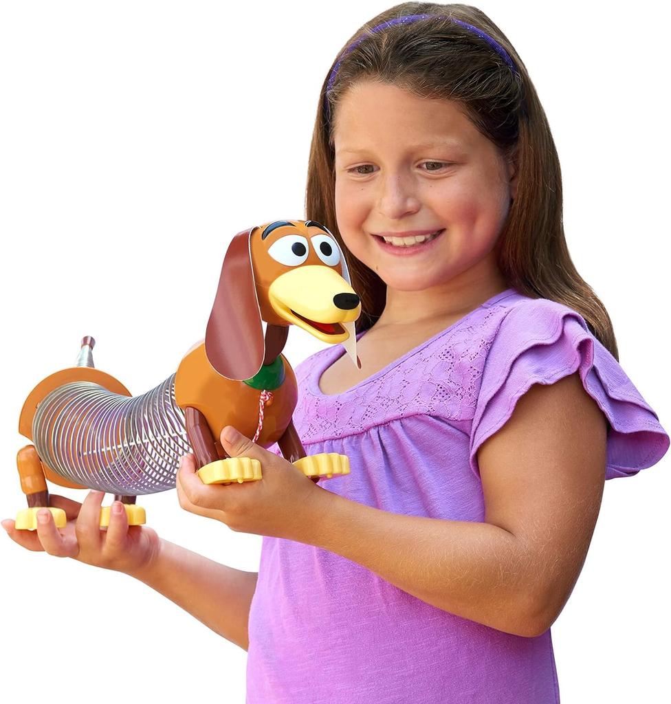 Disney Pixar Toy Story Slinky Dog Pull Toy with Retro Packaging, Movie Toy [Parallel Import]