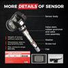 Датчик TPMS Autel 1-Sensor, MX-Sensor 315 МГц + 433 МГц Металлический клапан, Программируемый Универсальный Специально разработан для замены OEM-датчиков, Работает с
