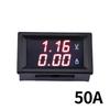 1.16'' 1-111V 11A 11A 111A Светодиодный цифровой вольтметр амперметр Измеритель напряжения Детектор напряжения Тестер Панель мониторинга