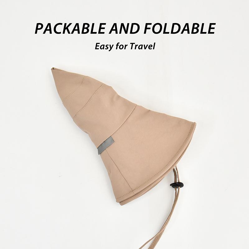 Женская летняя солнцезащитная шляпа от УФ-лучей, водостойкая, легкая, дышащая кепка, складная, портативная для пеших прогулок на природе