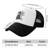 Luffy Anime Trucker Hats Trafalgar D Water Law Chibi Mesh Net Baseball Cap Snapback Kpop Peaked Hat Unisex Women One Size