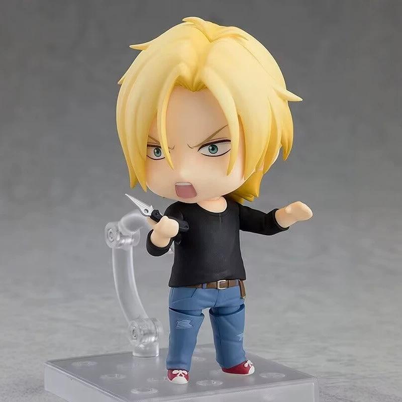 Banana Fish №1077 10 см Рысь Эш Артикулированные суставы Сменные аксессуары Орнамент Аниме мерч Коллекционная фигурка