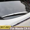 Для MAZDA CX-5 CX5 CX 5 2017 2018 задний багажник, рычаг стеклоочистителя, крышка, накладка, насадка, аксессуары для украшения
