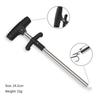 Hook Extractor Hook Extractor Aluminum Alloy Portable T-type Hook Extractor Aluminum Alloy Material