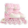 Регулируемые роликовые коньки Little Champion Kids с полным освещением