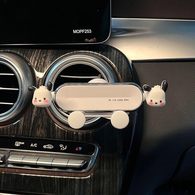 Милый держатель для телефона на вентиляционное отверстие автомобиля в виде девочки-утки