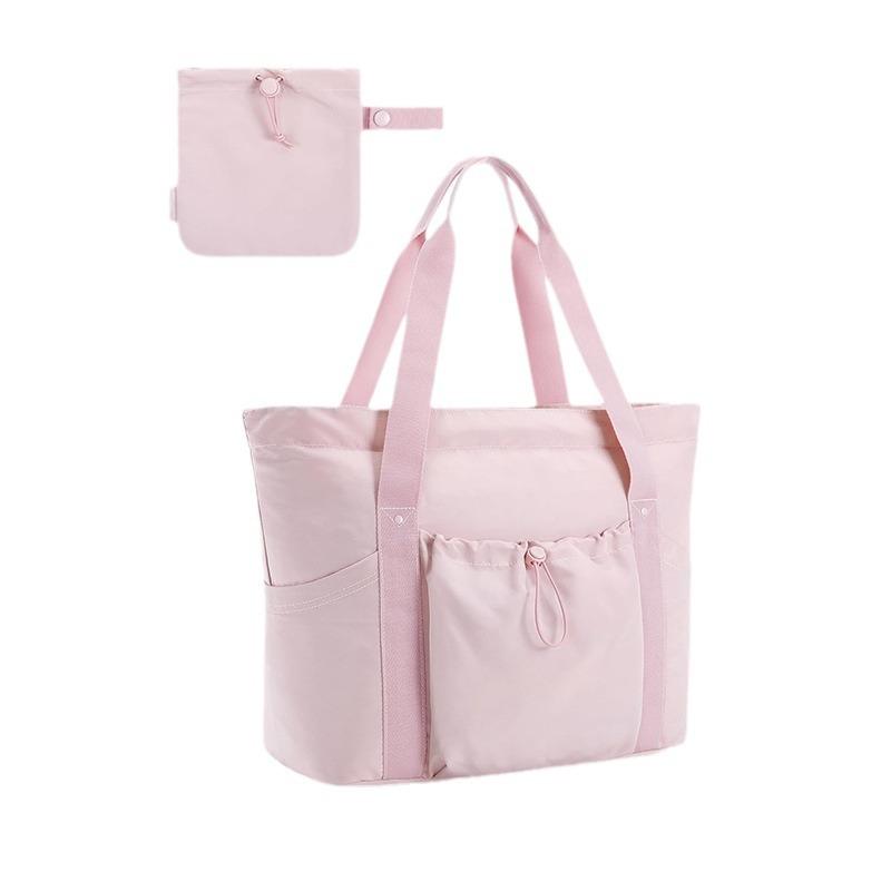 Складная сумка-тоут с карманом для хранения, сумка-тоут через плечо, подходит для путешествий и работы SG