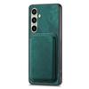 Для Samsung Galaxy A36 5G Магнитный чехол Кожаная задняя крышка со съемным держателем для карт