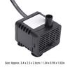 Pet Water Fountain Pump Low Noise Waterproofing Compact Multifunctional Fish  Submersible Pump Fish  Submersible Pump