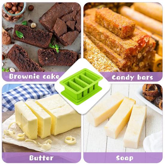 Силиконовая форма для масла с крышкой, пищевая антипригарная форма для шоколада и трав