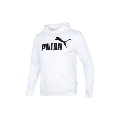 Puma Повседневная свободная толстовка с капюшоном для мужчин, топы, белый цвет 588709-02
