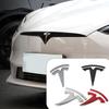 Значок на переднюю решетку автомобиля Наклейка-эмблема на капот багажник Автоаксессуары Для Model 3 Y S X 2017-2023 Roadster SpaceX Катушка Мод