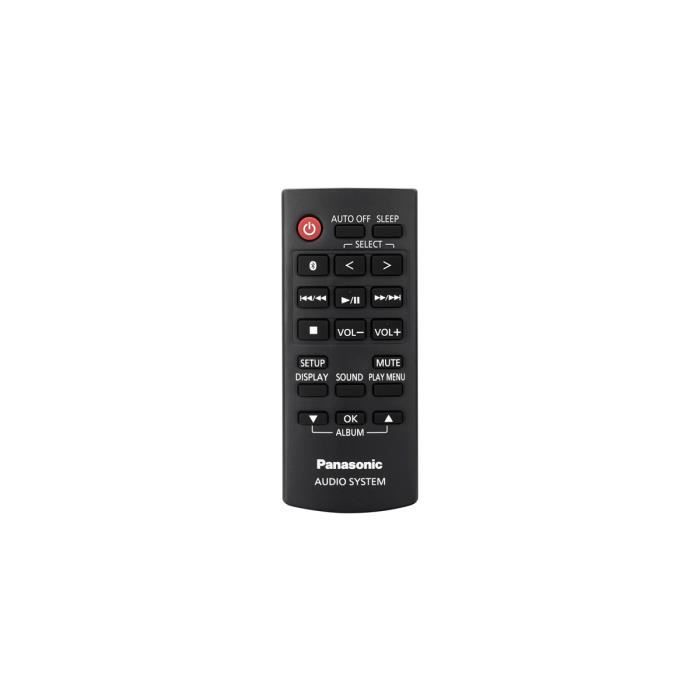 Mini-Chaîne HiFi - Panasonic - RX-D552EK - Tuner FM et DAB/DAB+ - Portable - Noir