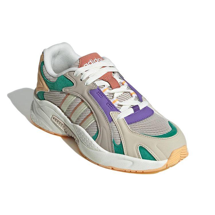 Adidas Neo Crazychaos Shadow 2.0 Lightweight Sports Casual Shoes Women Sneakers White Gray Green HP7486