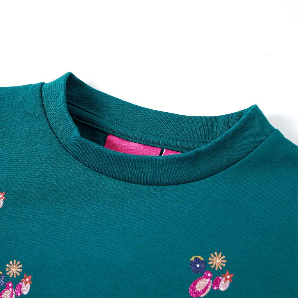 Bluza Dziecięca, Ciemnozielona, 104