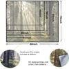 Onivein Forest Tapestry Nature Sunlight Streaming Through Green Trees Wall Hanging for Bedroom Living Room Office Decor 60 x 50 Inches