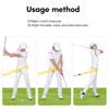 Golf Swing Training Aid Belt Golf Swing Trainer Practice Tool Golf Swing Strap Golf Posture Correction Practice Supplies