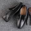 Новые летние мужские повседневные кожаные лоферы, мужские туфли-лоферы, легкие кроссовки, мужские слипоны для вождения, плоская подошва, большой размер 38-47