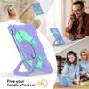 Поворотный Чехол-Подставка Универсальный для Galaxy Tab S10 Lite S9 FE SM-400 X406 X520 X526B X510 X516B X710 X716B Прочный Чехол с Ручкой