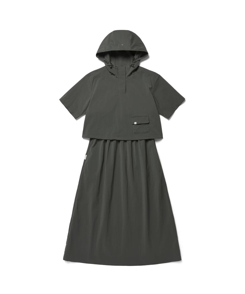 SNOWPEAK APPAREL Анорак Root One-Piece (S26Mwrop63) Деревенский хаки