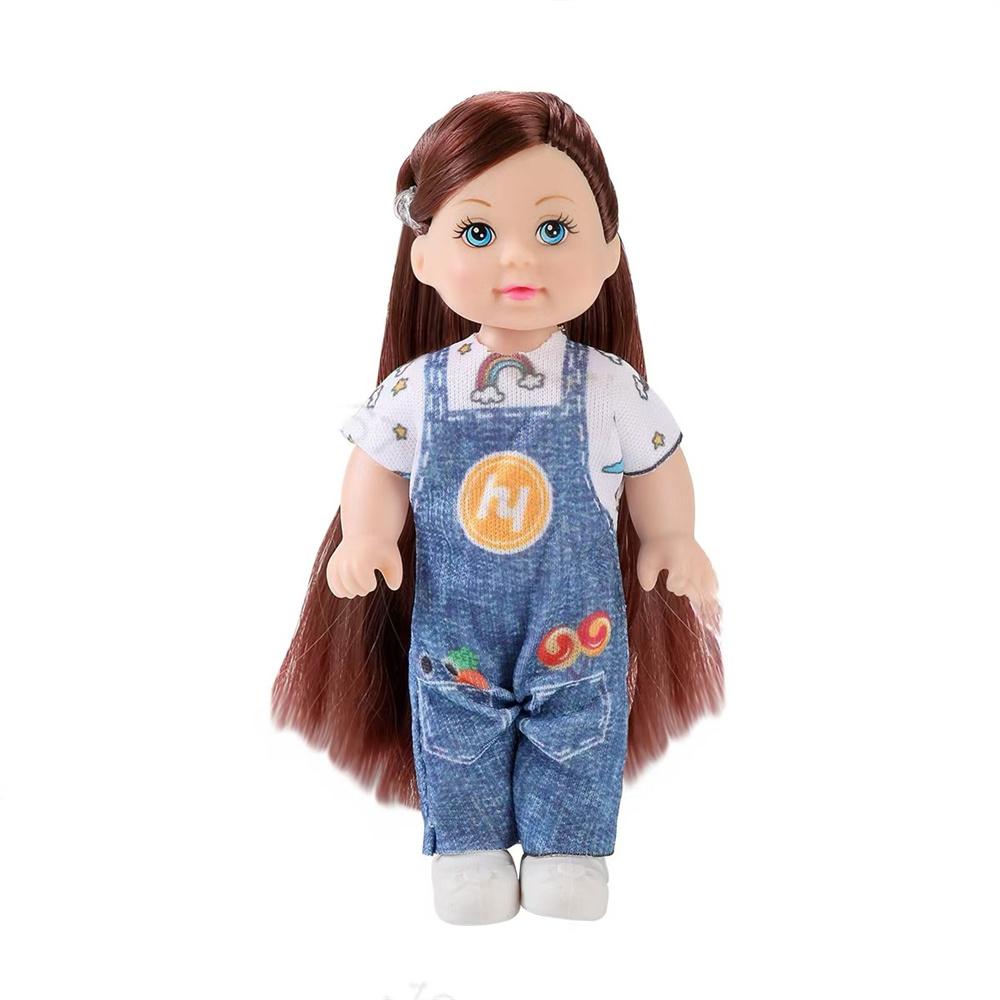 Набор в нескольких стилях с дополнительными мини-куклами-малышами, игрушками для девочек, подарками