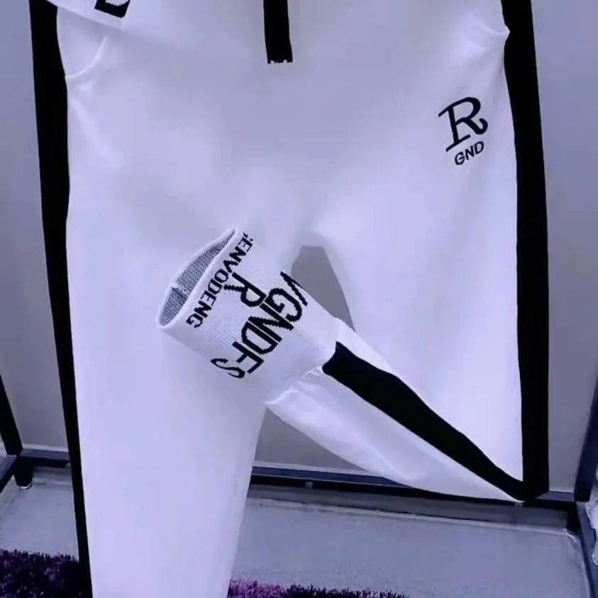 Women's Fashionable Casual Sportswear Short-sleeved Harem Pants Two-piece Set