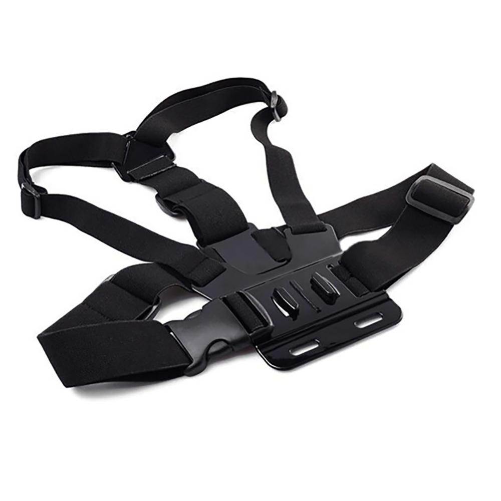 Shoulder Chest Strap Mount Harness Belt For Nikon KeyMission 360/170 Gopro and SUPTig Sports DV Action Cams