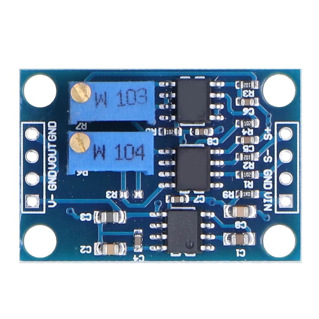 Millivolt Voltage Amplifier High Accuracy Good Linearity Magnification 1000 Times Easily Use Instrumentation Amplifier