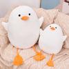 Cute Hug Duck Doll Bed Big Throw Pillow Big White Duck Plush Toy For Girlfriend Birthday Gift